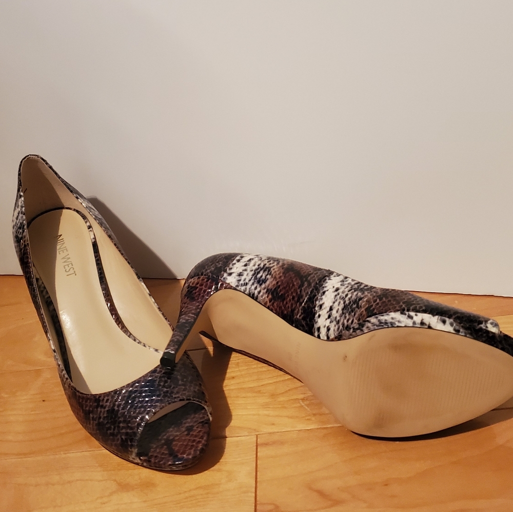 Nine West Open Toe Heels